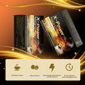 Caffè per il Benessere Maschile con Maca, Ginseng e Gusto Cioccolato per Supporto alla Vitalità e Miglioramento delle Prestazioni Quotidiane - Product Image 2