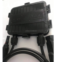 Boîte de jonction fendue de câble de connecteur de panneau solaire Durable imperméable de haute spécification pour les panneaux-matières premières solaires solaires