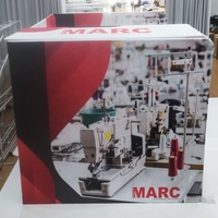 Support pliable en aluminium pour toile de fond en tissu par sublimation, stand portable pour exposition, stand d'exposition pour événements