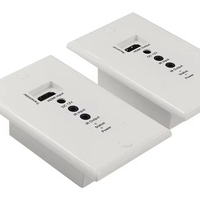 Plaque murale originale OEM Factory sans fil HDMI Extender 50M avec émetteur et récepteur CAT5e