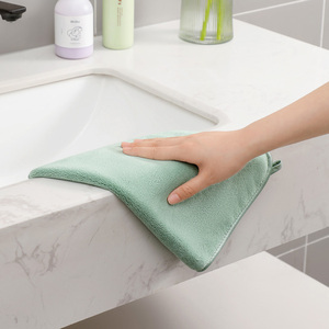 Multipurpose <b>Microfiber</b> Cleaning Cloths Soft Square Wipes for Kitchen Furniture and Car Detailing Absorbent Reusable Dish <b>Towel</b> - Product Image 2