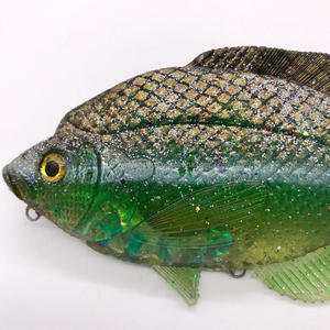 Leurre souple artificiel OEM Weiyu Panfish Lead Swimbait 15cm en PVC avec hameçon 4/0 pour maquereau, bar, brochet ou poisson-chat, gros leurres de pêche 136g - Product Image 3