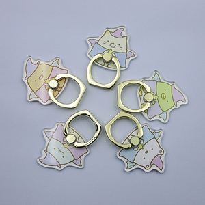 Accesorios de Acrílico para Teléfono con Diseño de Dibujos Animados, Soporte Personalizado para Teléfono, Adhesivo Acrílico Brillante para Agarre de Teléfono - Product Image 2