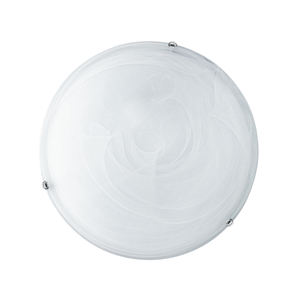 Lampada da Soffitto DUNA DIAM. ALABASTERO BIANCO 30CM - 1XE27 MAX 60W - Product Image 1