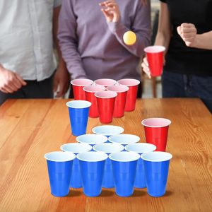 Ensemble de Beer <span class=keywords><strong>Pong</strong></span> en Plastique Premium Édition Ultime pour Fêtes – 24 Gobelets de 16 oz, 24 Balles de <span class=keywords><strong>Ping</strong></span>-<span class=keywords><strong>Pong</strong></span> Taille Réglementaire – Jeu d'Été Durable pour Fêtes - Product Image 5