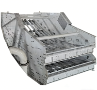 Écran vibrant linéaire double étage durable Shangpinkeji Source Factory pour déshydratation et détartrage des machines minières