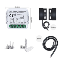 Interruptor Inalámbrico para Puerta de Garaje con Control por Voz y WiFi, Compatible con la Aplicación Tuya Smart Home, AC100-240V, de Amart Home Products