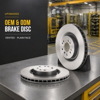 Disque de frein de qualité supérieure OE # 1664211400 Disque de frein ventilé avant arrière pour MERCEDES-BENZ Pièces automobiles en gros OEM