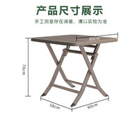 Ensemble table et chaises pliantes en métal au design moderne, mobilier de patio portable pour cours et marchés nocturnes, fabriqué au Fujian