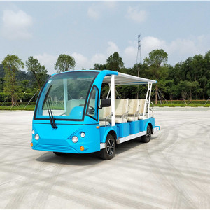 Autobús Turístico Eléctrico de 17 Plazas, Vehículo de Cuatro Ruedas para Recorridos por Parques - Product Image 3