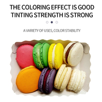 Colorant alimentaire liquide Vibrant de qualité alimentaire, sans saveur, sans végétalien, couleurs de glaçage pour crèmes/boissons