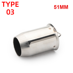 Catalyseur universel 51MM/60MM pour échappement de moto, silencieux d'échappement, réducteur de bruit - Product Image 4