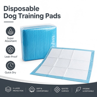 Almohadillas de Entrenamiento para Perros de Alta Resistencia y Ecológicas con Núcleo de Pulpa Fluffy SAP de Absorción Rápida y Revestimiento Impermeable IPX7, Suministro al por Mayor OEM