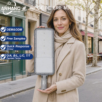 Vente en gros de lampadaires LED extérieurs tout-en-un en aluminium moulé sous pression AC 230V 50W 100W 150W 200W IP65 étanches