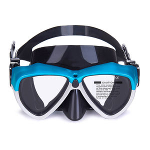 Online Customizable Waterproof Skin-Free Diving Face <b>Mask</b> Anti-Fogging Tempered Glass Lens Low Volume Water Play Equipment - Product Image 3