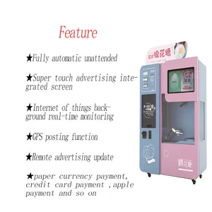 Automatischer Zuckerwatte-Automat, neues Design