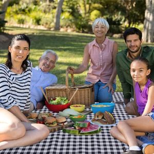 Manta de <span class=keywords><strong>Picnic</strong></span> suave plegable para muebles de exterior, alfombrilla de playa impermeable, manta de senderismo para familiares y amigos - Product Image 4