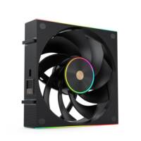 Ventilador de Levitación Magnética SOEYI de 120 mm, ARGB, Modular, con Conexión en Cadena, PWM, Silencioso, para PC de Escritorio, Alto Flujo de Aire, Radiador