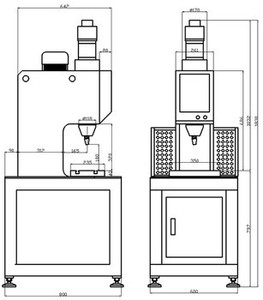 Lắp ráp cho các thành phần cơ thể nhẹ trong xe năng lượng mới bằng cách sử dụng máy tính để bàn tự động cho ăn servo tán đinh máy - Product Image 3
