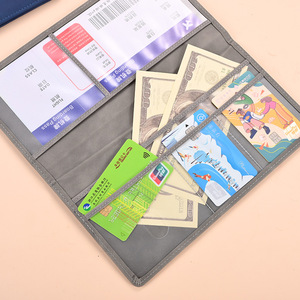 Portadocumentos <span class=keywords><strong>de</strong></span> Cuero PU con Logotipo Personalizado al por Mayor, Portadocumentos Largo para Registro y Seguro <span class=keywords><strong>de</strong></span> Automóviles - Product Image 3