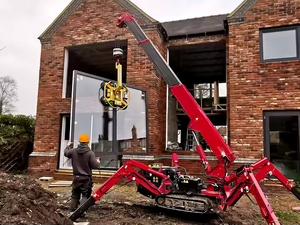 Grúa de araña de techo para fines de construcción Grúas sobre orugas pequeñas Mini grúas móviles plegables con precios al por mayor - Product Image 3