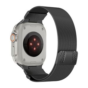 <span class=keywords><strong>Correa</strong></span> de <span class=keywords><strong>reloj</strong></span> <span class=keywords><strong>inteligente</strong></span> personalizada de 45 mm para <span class=keywords><strong>hombre</strong></span>, <span class=keywords><strong>correa</strong></span> de malla color oro rosa con cierre para Apple Series 10 8 - Product Image 4