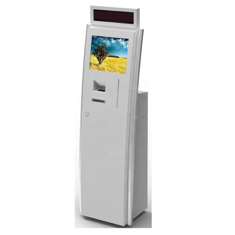 fully Automatic HD Touch Screen Printer Gaming and betting terminal kiosk with fingerprint pay
