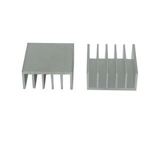 Dissipateur thermique en aluminium, profil 22x10mm, alliage 6061, surface brossée, pour le refroidissement électronique - Product Image 4