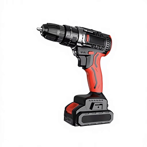 Drill Rechargeable Lithium Electric Screwdriver <b>Multifunctional</b> Pistol Impact Drill Household Tool Box Set - Product Image 2