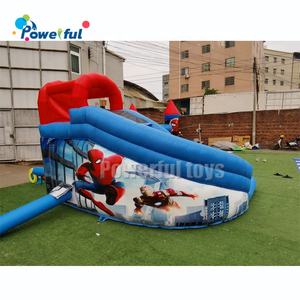 Château gonflable commercial Spiderman avec toboggan château sautant pour enfants pour la location de fêtes - Product Image 6