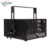 SAILWIN SW-GL10W 10W/12W Lumière laser RGB pleine couleur Mariages Boîtes de nuit Disco Mini Animation 3D Scène DJ Spectacle de mariage Éclairage