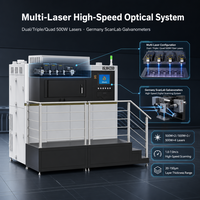 Mesin Printer 3D Logam 420x420x450mm SLM Selective Laser Melting 500W Fiber Laser untuk Industri