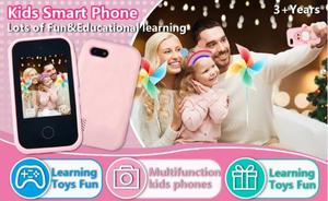 Smartphone Giocattolo per Bambini con Touch Screen, Fotocamera Digitale Dual HD, Foto, Video, Musica, Giochi, Telefoni Cellulari - Product Image 6