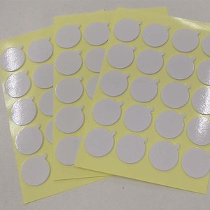 Autocollants adhésifs transparents de haute qualité pour mèches de bougies, accessoires de luxe en gros pour la fabrication de bougies - Product Image 1