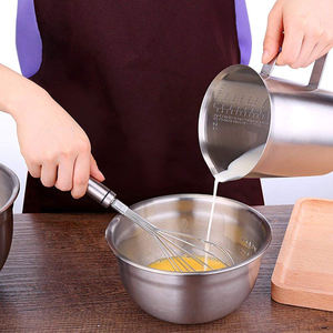 Pichet à lait pour café personnalisé en acier inoxydable, pour faire mousser le lait - Product Image 3