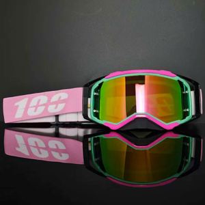 Masque de motocross 100LK-SCOT haute performance avec monture intégrale en TPU pour hommes, verres cylindriques coupe-vent, lunettes d'extérieur réglables - Product Image 4