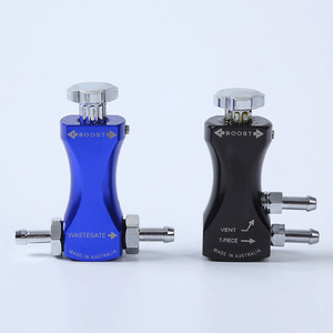 Valve de contrôle Turbo Boost en alliage d'aluminium, réglable manuellement, pour mise à niveau et modernisation, bleu, noir, rouge, violet, fabriqué en Australie - Product Image 3