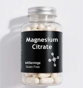 शाकाहारी विटामिन उच्च अवशोषण मैग्नीशियम साइट्रेट 200 कैल्शियम जिंक मैग्नीशियम साइट्रेट कैप्सूल 1000 मिलीग्राम - Product Image 1