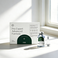 Ampoule apaisante V21 Pro Expert pour appareils galvaniques à domicile : Sérum anti-âge stimulant l'absorption pour un effet liftant et raffermissant
