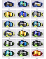 Nouveau Logo personnalisé du fabricant MX BMX Dirt Bike Goggles Outdoor Ski Motorcycle Helmet Goggles Durable Tear Film Goggles Goggles Goggles
