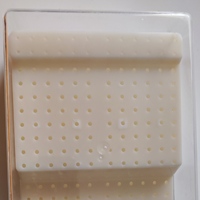 Boîte de placement d'aiguille de produit en plastique de chariot dentaire