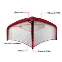 Planche de kitesurf gonflable, Wing Foil, Efoil, Voile de Windsurf, Kite de Kitesurfing, Planche de Kitesurf, Pad de traction, Wingfoil, Wing 4m 5m, Surf, Jet Ski