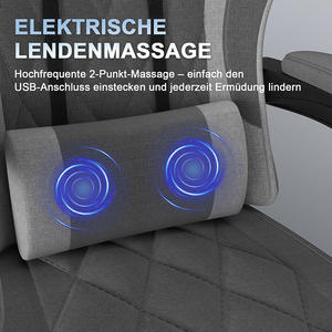 Silla de Oficina Ergonómica de Alta Calidad con Reposapiés, Silla Gamer Económica con Logotipo OEM Gratuito - Product Image 5