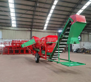 Machine à récolter les arachides UNIO, moteur diesel automatique, transmission par engrenages, haute productivité, nouvel équipement agricole à prix avantageux - Product Image 4