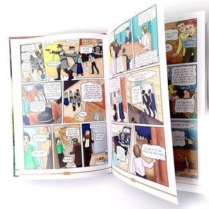 中国工厂出版成人小说漫画精装书印刷 - Product Image 3