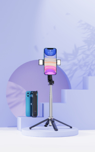 P06 Ổn Định Chân Máy Thép Không Gỉ Có Thể Sạc Lại Từ Xa Điện Thoại Di Động Phụ Kiện Hình Ảnh Sống Đứng Máy Ảnh Máy Ảnh Tự Sướng Thanh - Product Image 3