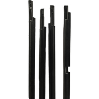 Moulure de fenêtre coupe-froid garniture joint ceinture joint porte ceinture moulage coupe-froid Compatible avec pour Toyota Landcruiser LC100