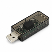 Modul Isolator Galvanik USB-ke-USB ADUM3160 1500V Adaptor Anti-Noise Isolasi Daya Sinyal 12Mbps Transmisi Data Industri