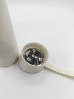Bouilloire de voyage portable en acier inoxydable 400 ml, à température réglable par un seul bouton, ébullition rapide en 2 minutes