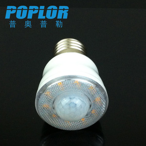 Poplor <b>Led</b> <b>Sensor</b> Bulb 2W E27 Infrared <b>Motion</b> Detection For Corridor Garage Stairwell <b>Lighting</b> - Product Image 2